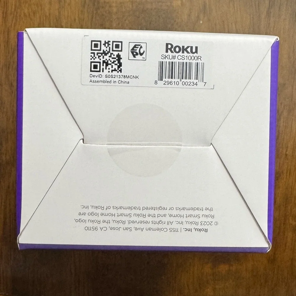 Roku Indoor Camera SE Wired 1080p HD Video Motion Sound Detection‎ Night Vision
